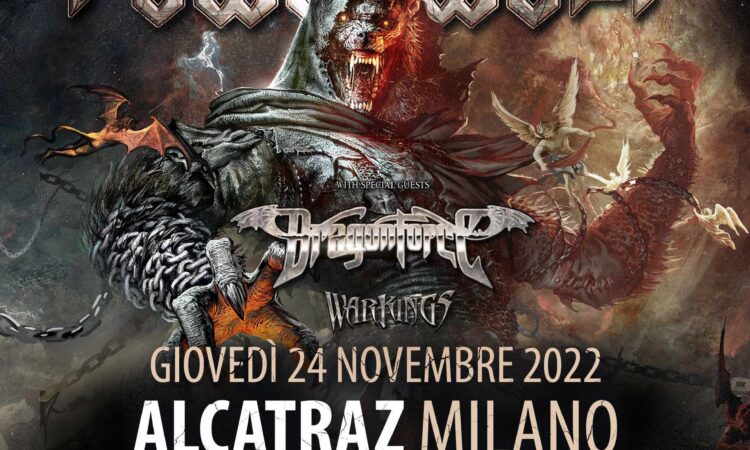 Powerwolf, gli orari della data di Milano