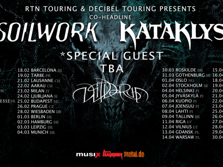 Soilwork e Kataklysm, annunciano il tour europeo del 2023