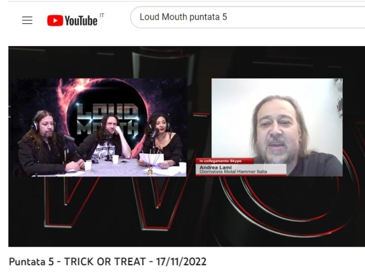 Loud Mouth – guarda la quinta puntata con Alle dei Trick Or Treat e Metal Hammer