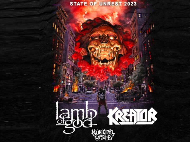 Municipal Waste, in tour con Lamb Of God e Kreator