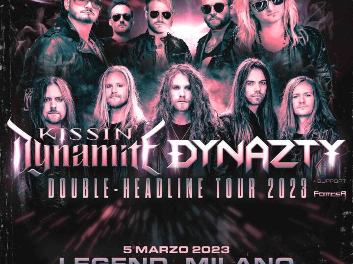 Kissin’Dynamite e Dynazty, una data a Milano a marzo