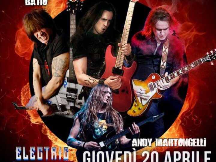 Electric Guitarlands, una guitar night al Druso