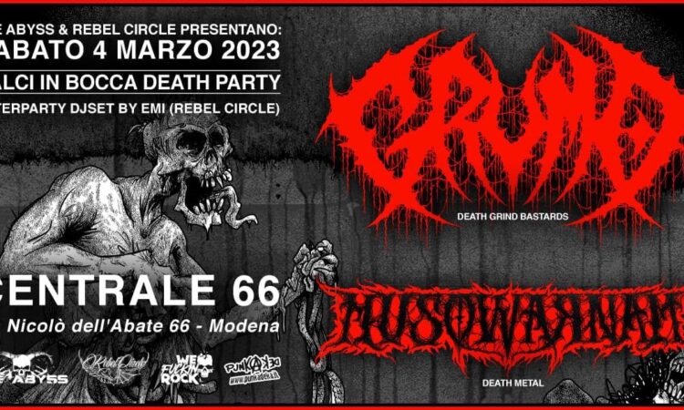 Grumo e Husqwarnah: live a Modena