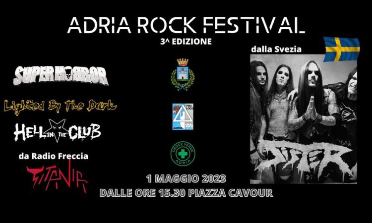 Adria Rock Festival, confermata la line up