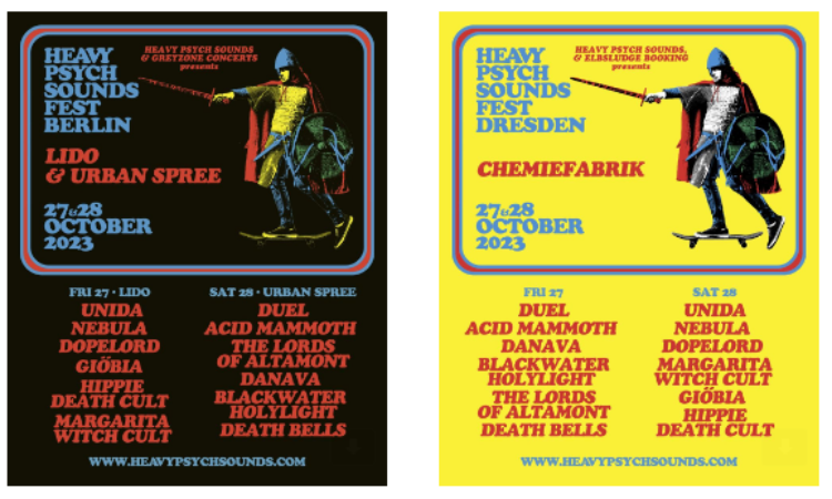 Heavy Psych Sounds Fest Berlin & Dresden, la line up dell’evento