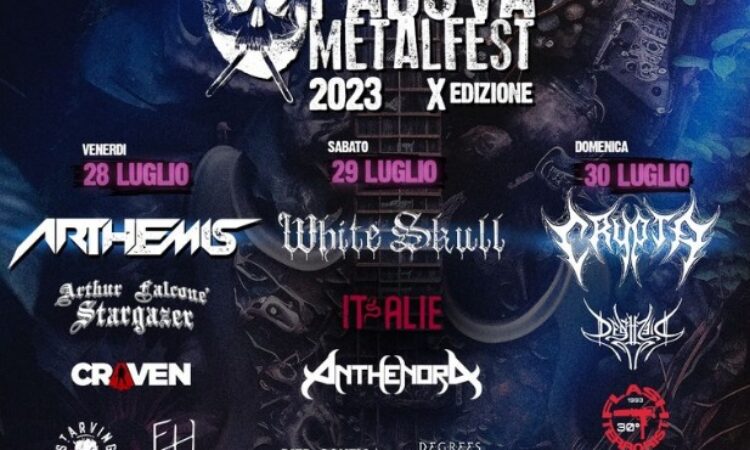 Padova Metal Fest X, svelato il cast completo