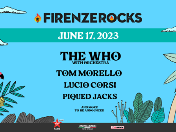 Firenze Rocks, anche Lucio Corsi e i Piqued Jacks con i The Who