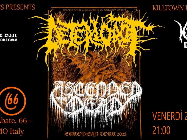 Deteriorot e Ascended Dead, live a Modena