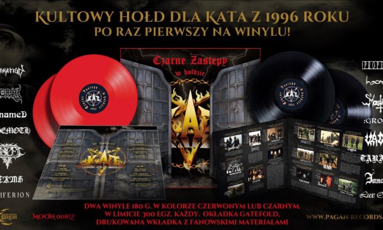 Kat, Pagan Records pubblica l’album tributo ‘V/A Czarne Zastępy – w Hołdzie Kat’ in vinile