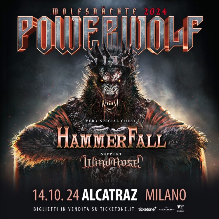 Powerwolf @ Alcatraz – Milano, 14 ottobre 2024