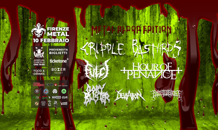 Firenze Metal Festival, torna il 10 febbraio con una line up paurosa!