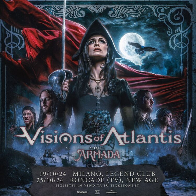 Visions Of Atlantis @ Legend Club – Milano, 19 ottobre 2024