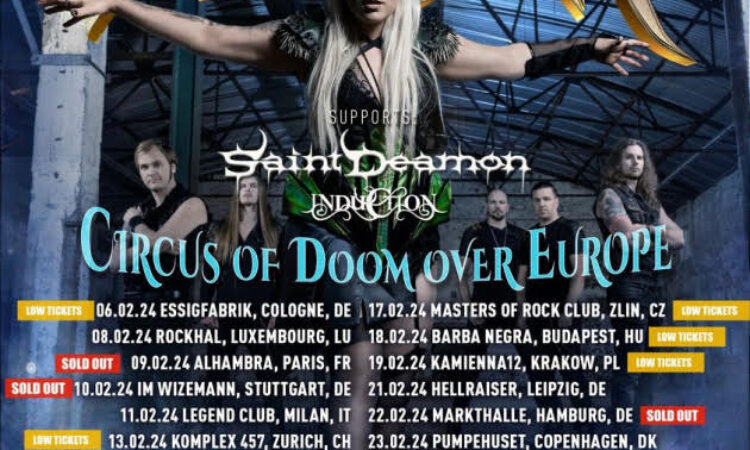 Saint Deamon, dal 6 febbraio in tour insieme ai Battle Beast con una data in Italia