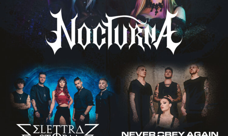 Nocturna , release show al Legend Club di Milano il 3 maggio 2024