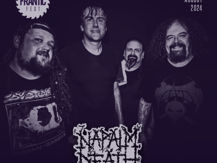 Napalm Death, in Italia per prendere parte al Frantic Fest il 17 agosto 2024