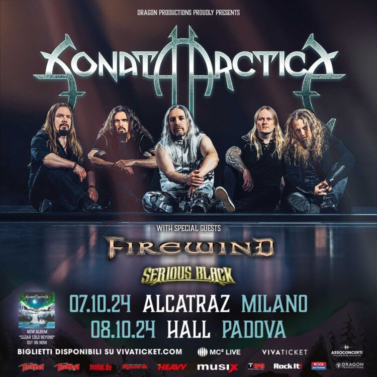 Sonata Arctica + Special Guests @ Alcatraz – Milano, 7 ottobre 2024