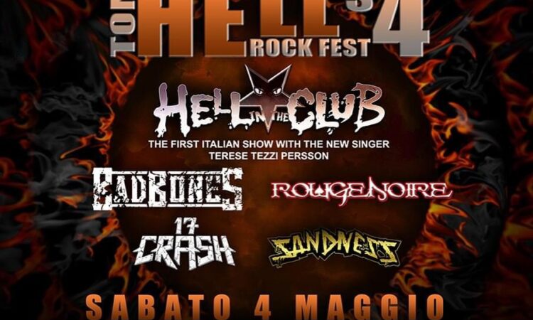 Tom Hell’s Rock Fest, annunciate le band