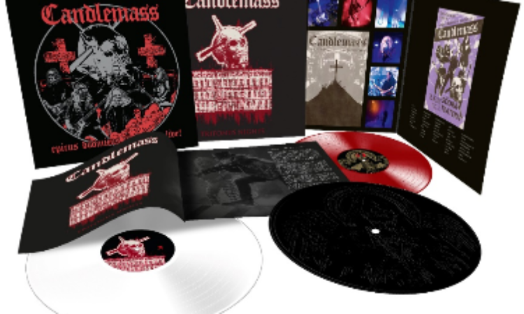 Candlemass, in arrivo ‘Tritonus Nights’ – Il triplo Lp live Delux con vinili colorati