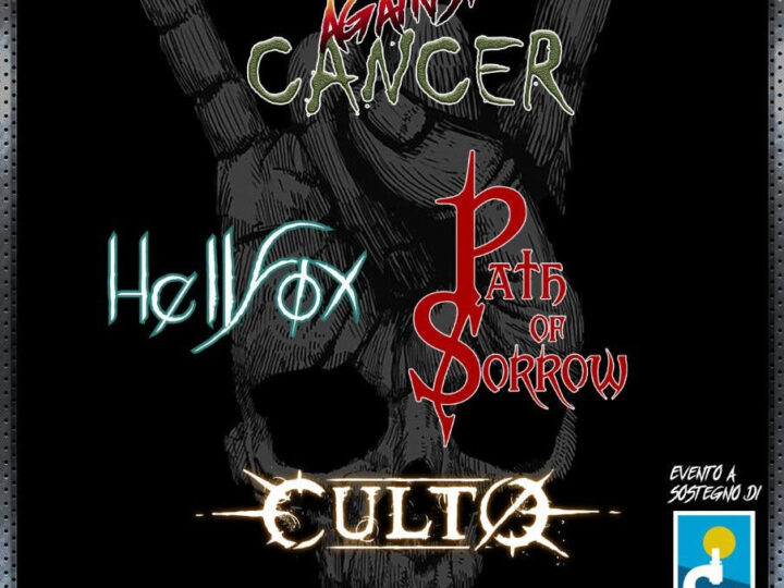 Metal Against Cancer, il concerto benefico  del 25 maggio a favore dell’ Airc