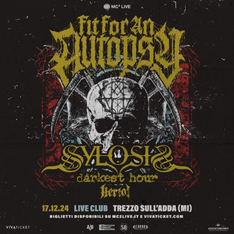 Fit For An Autopsy @ Live Music Club – Trezzo sull’Adda (MI), 17 dicembre 2024