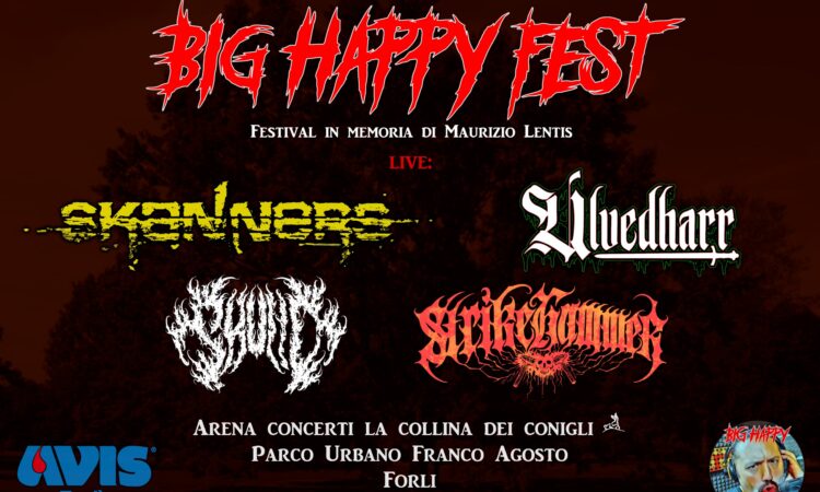 Big Happy Fest, in memoria di Maurizio Lentis il 22 giugno