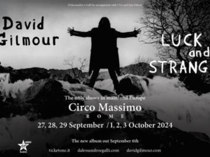 David Gilmour, sei date al Circo Massimo