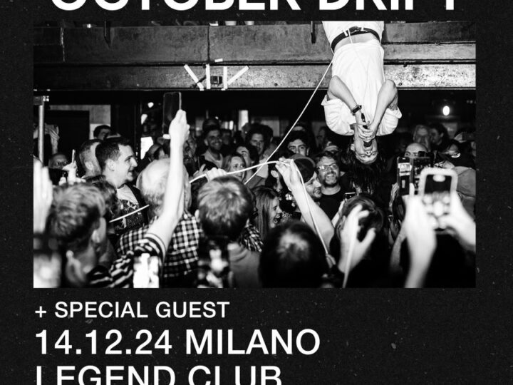 October Drift, una data a Milano a dicembre