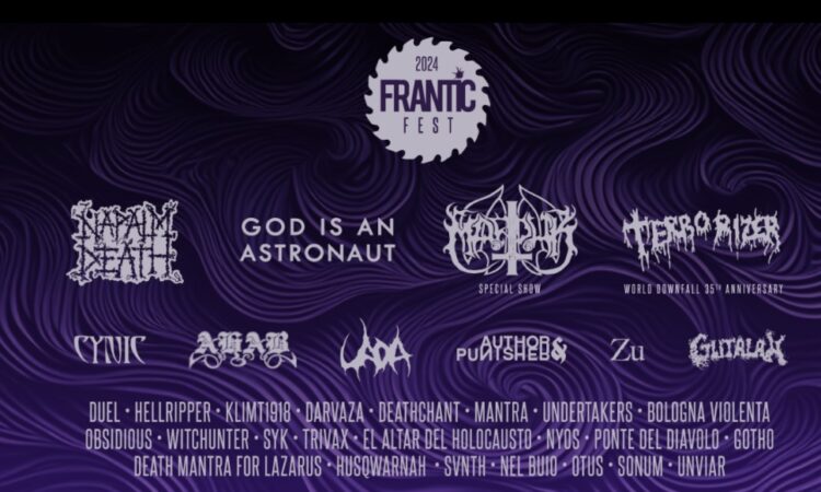 Frantic, ecco la line-up completa del festival