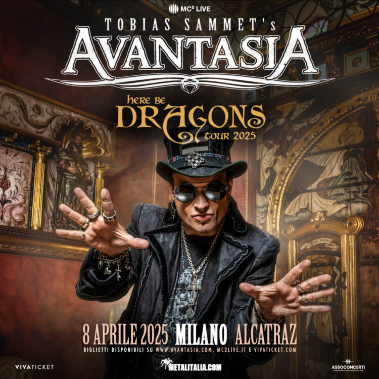 Avantasia @ Alcatraz – Milano, 8 aprile 2025