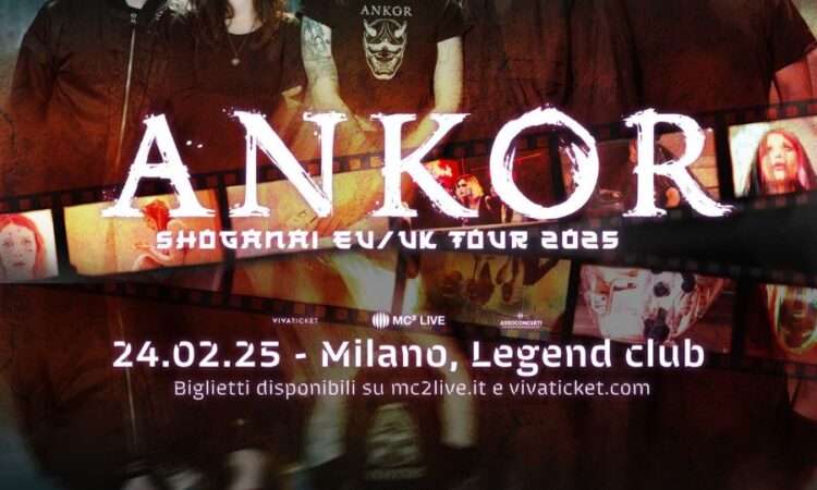 Ankor, una data a febbraio al Legend Club Milano