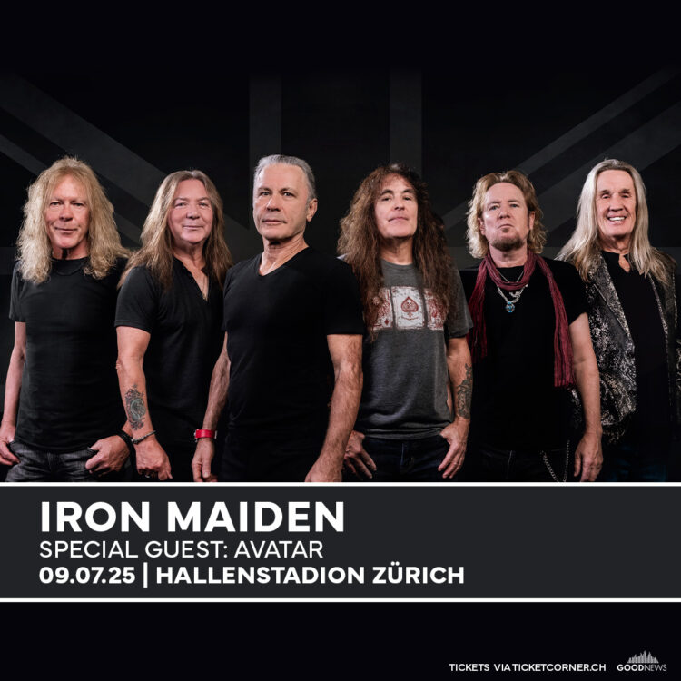 Iron Maiden @ Hallenstadion Zurich, 9 luglio 2025