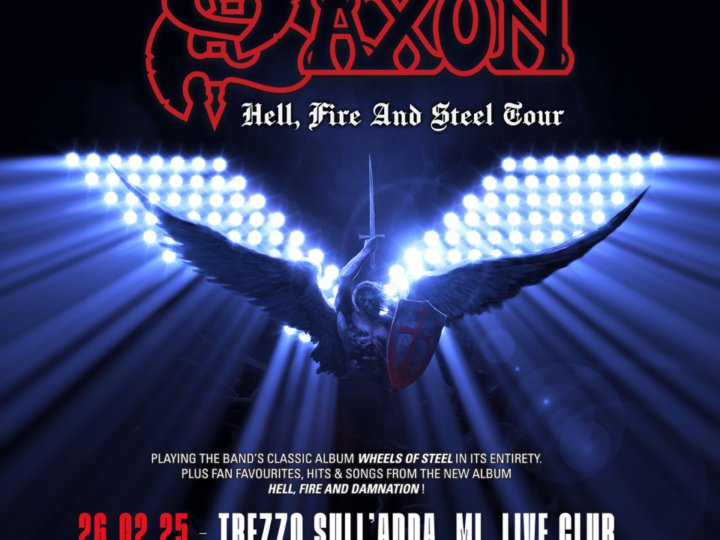 Saxon @ Live Music Club – Trezzo s/Adda, 26 febbraio 2025