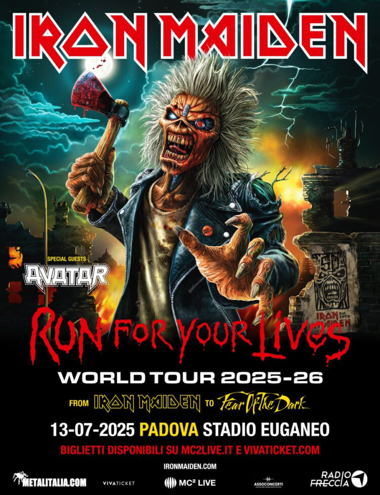 Iron Maiden @ Stadio Euganeo – Padova, 13 luglio 2025