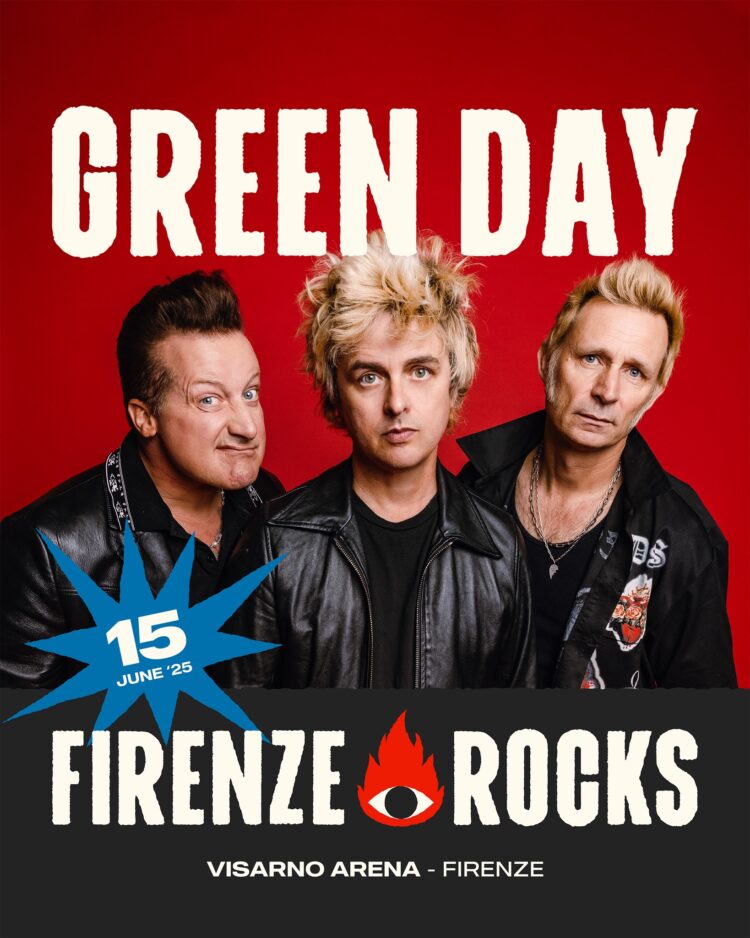 Green Day @ Firenze Rocks – Visarno Arena,15 giugno 2025