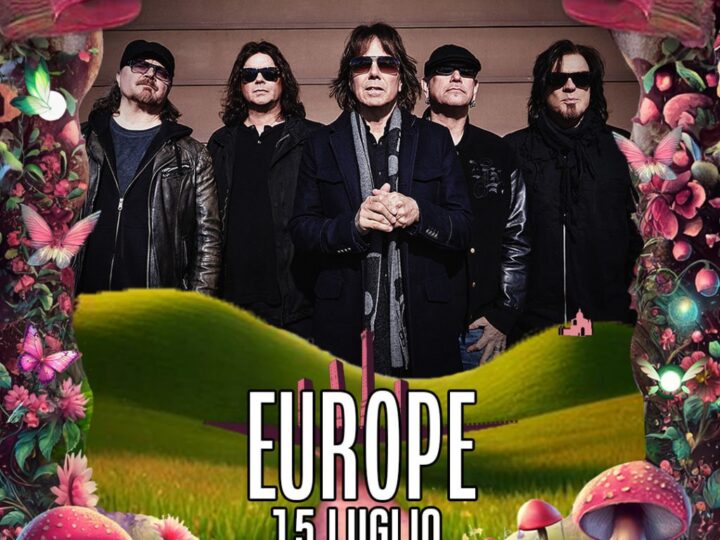 Europe, live a Bologna al Sequoie Music Park nel 2025