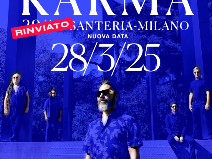 Karma,  spostata l’ultima data del K3 Tour