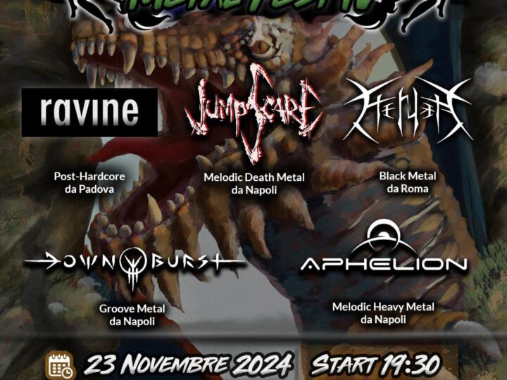 Valle Caudina Metal Fest IV, in scena il 23 novembre a Ceppaloni (BN)