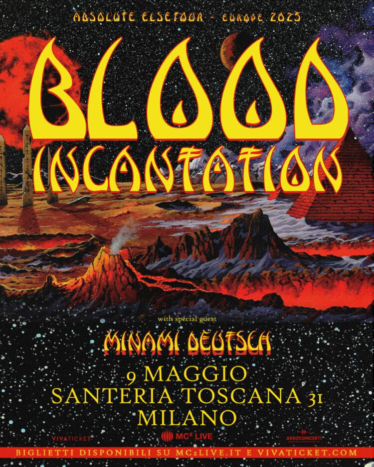 Blood Incantation @ Santeria Toscana 31 – Milano, 9 maggio 2025