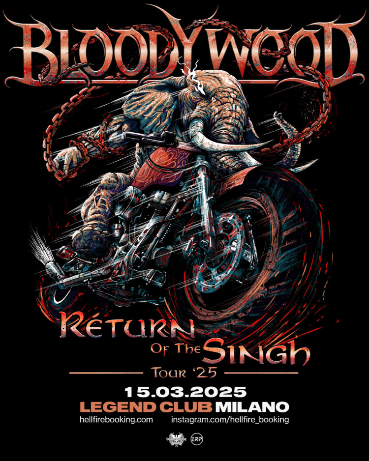 Bloodywood @ Legend Club – Milano, 15 marzo 2025