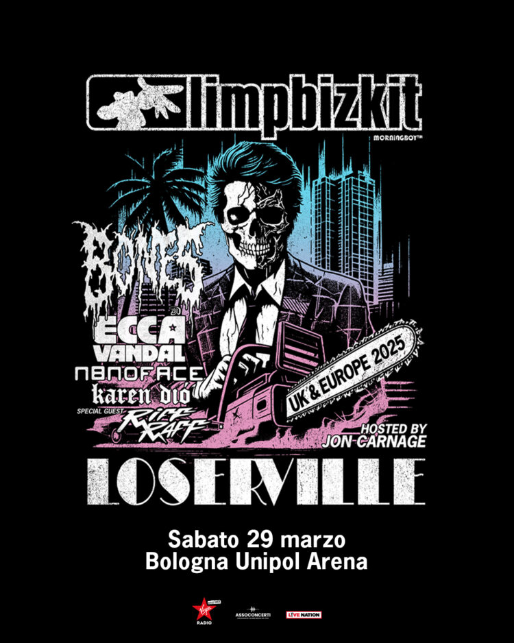 Limp Bizkit + Guests @ Unipol Arena – Casalecchio di Reno ( BO ), 29 marzo 2025