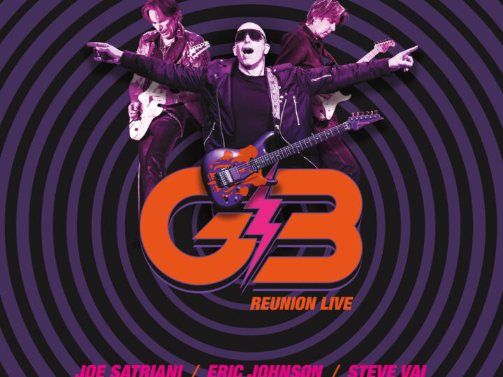 Joe Satriani, Eric Johnson e Steve Vai annunciano ‘Reunion Live’