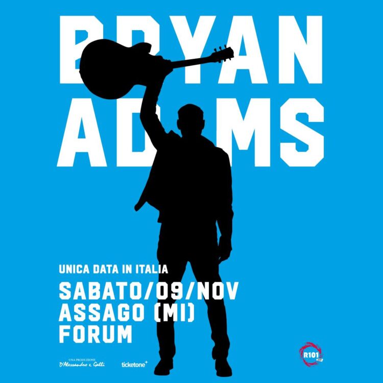 Bryan Adams @ Unipol Forum – Assago (MI) 9 novembre 2024