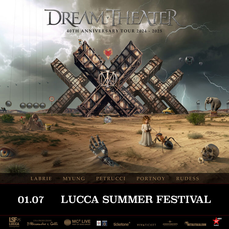 Dream Theater @ Lucca Summer Festival / Piazza Napoleone, 1 luglio 2025