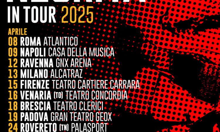 Negrita, la band annuncia il nuovo tour “Negrita In Tour 2025”