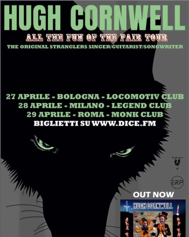 Hugh Cornwell @ Locomotiv Club – Bologna, 27 aprile 2025