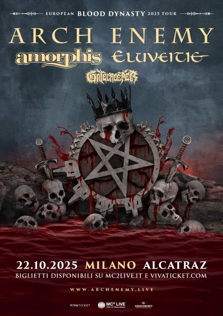 Arch Enemy @ Alcatraz – Milano, 22 ottobre 2025