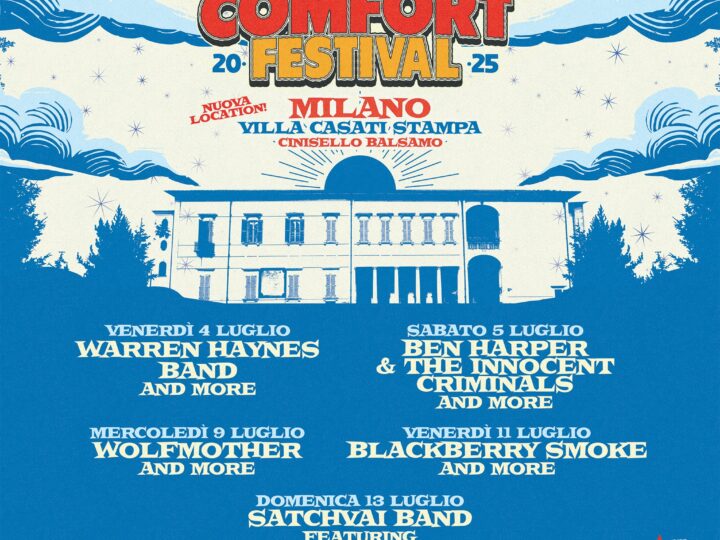 Comfort Festival, si arricchisce di nuovi artisti: Warren Haynes Band, Wolfmother e Blackberry Smoke