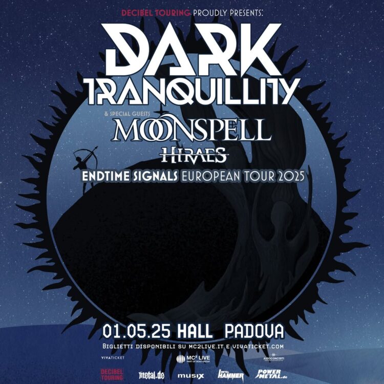 Dark Tranquillity @ Hall – Padova, 1 maggio 2025