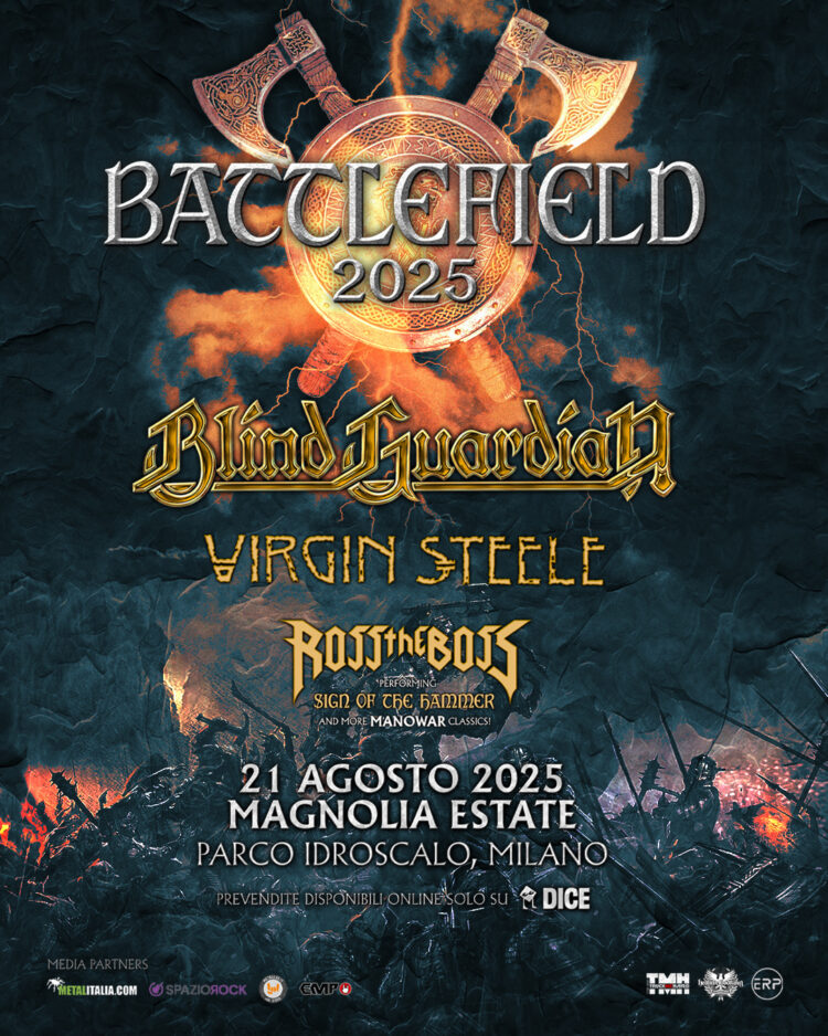 Blind Guardian @ Battlefield, Circolo Magnolia – Milano, 21 agosto 2025