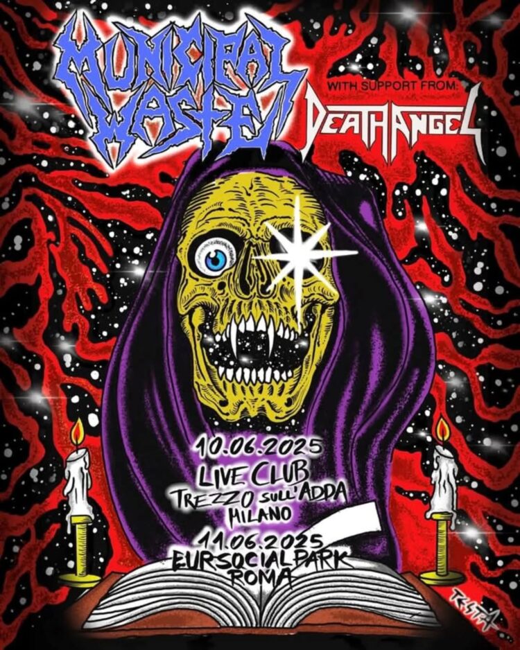 Municipal Waste + Death Angel @ Live Club – Trezzo sull’Adda, 10 giugno 2025